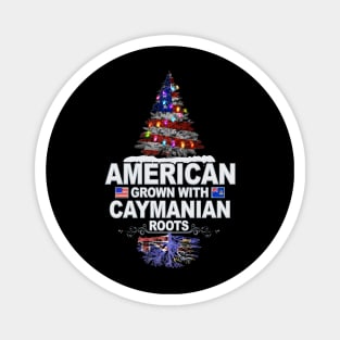 Christmas Tree  American Grown With Caymanian Roots - Gift for Caymanian From Cayman Islands Magnet